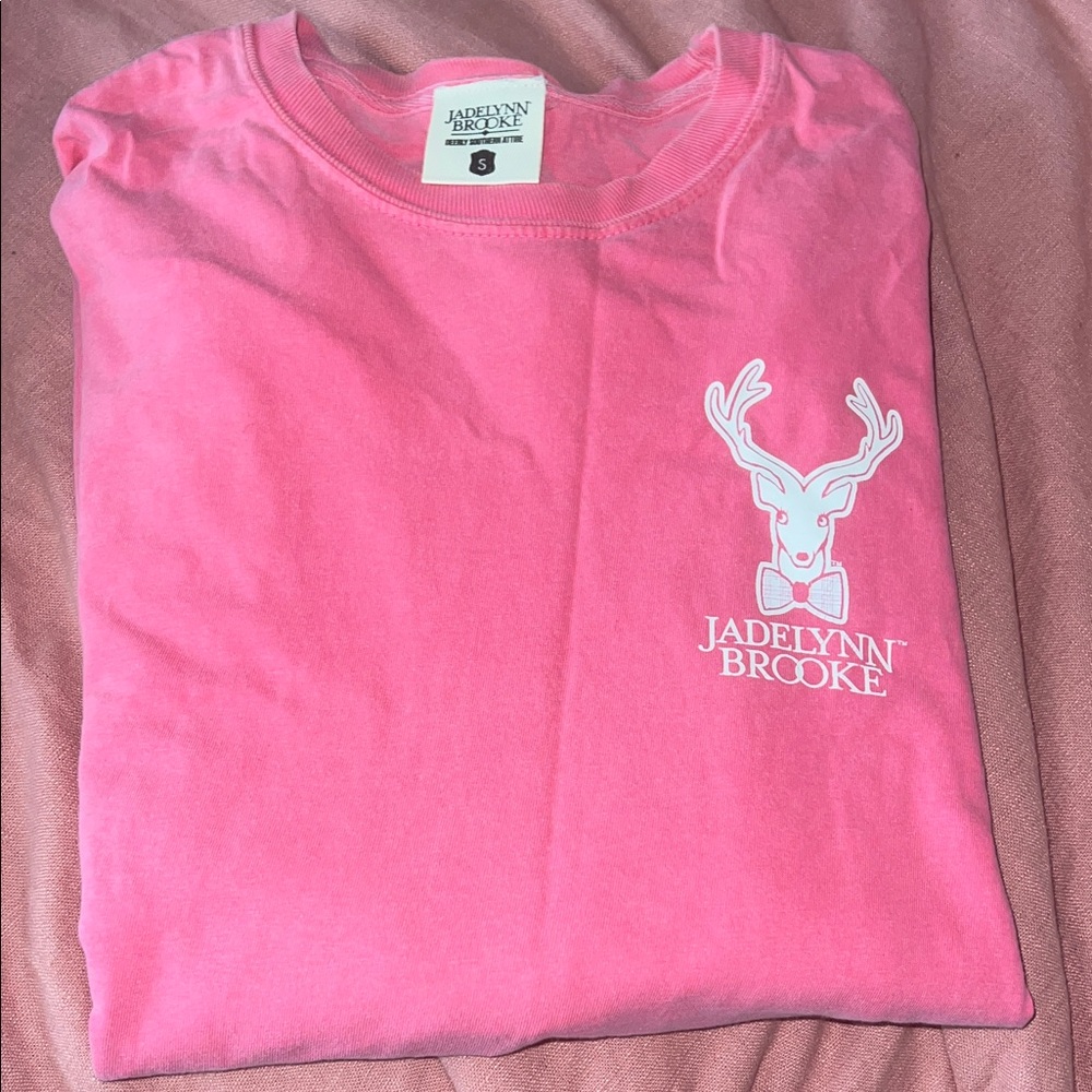 Jadelynn Brooke Vibrant Pink Long Sleeve Tee
